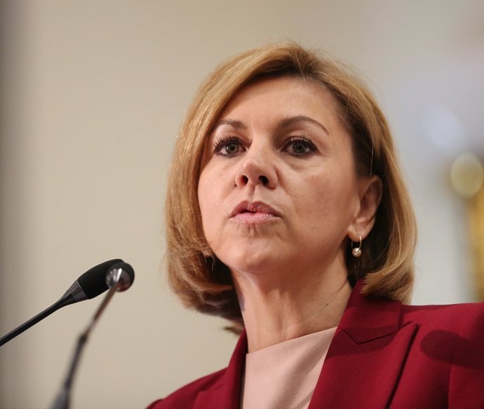 María Dolores de Cospedal, ministra de Defensa 