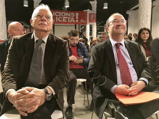 Josep Borrell, Miquel Iceta, PSC