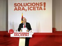 Iceta: el independentismo puede gobernar pero debe abandonar la unilateralidad