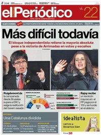 Las portadas de los periódicos de hoy, viernes 22 de diciembre de 2017