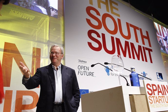 El presidente Ejecutivo de Google, Eric Schmidt
