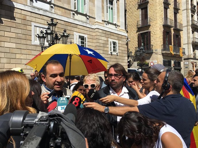 Javier Pacheco (CC.OO. Catalunya) Camil Ros (UGT Catalunya)
