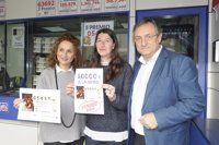 Zaragoza.- Lotería.- 'El Rosario' vende 10 décimos del 5.431, un quinto premio "precioso"