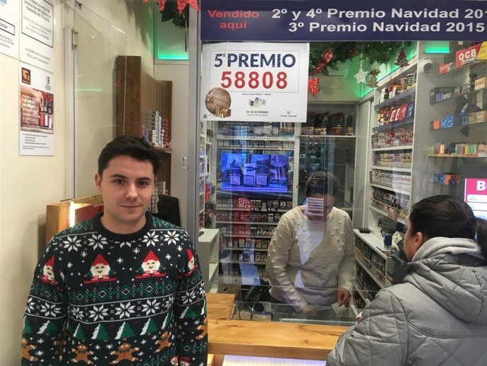 Responsable del estanco de Mérida que ha vendido un quinto premio