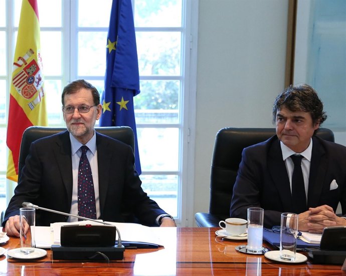 Mariano Rajoy i Jorge Moragas 