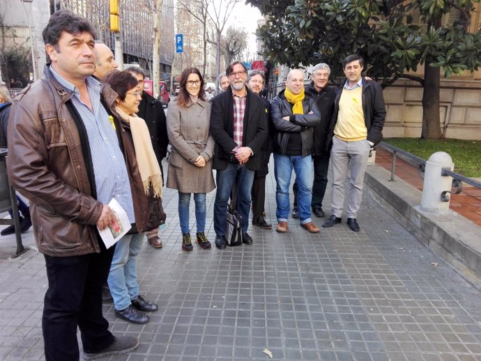 La Taula per la Democràcia ante la Delegación del Gobierno en Catalunya