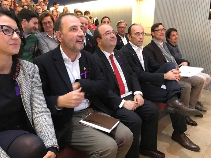 E.Granados,R.Espadaler,M.Iceta.Oriol Molins,Salvador Illa