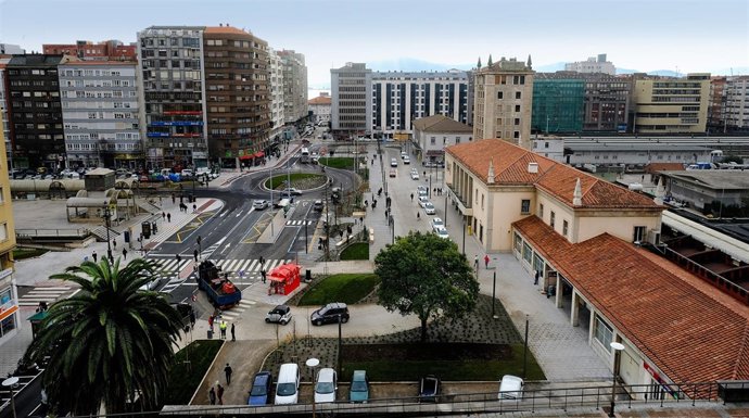 Plaza de las Estaciones de Santander 