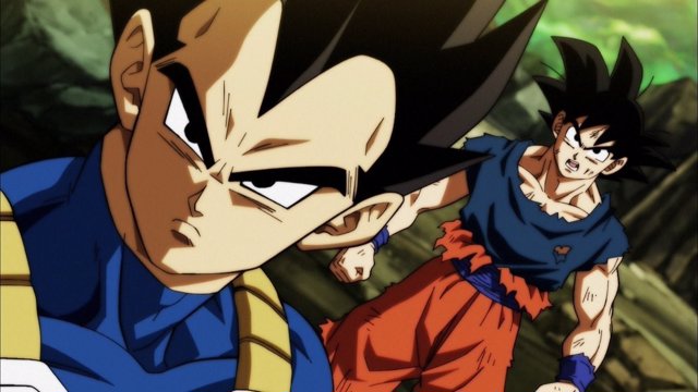 Vegeta y Goku en Dragon Ball Super