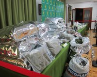 Incautan droga valorada en 500.000 euros en la 'Operación Incocable' desarrollada en Bizkaia y Valladolid