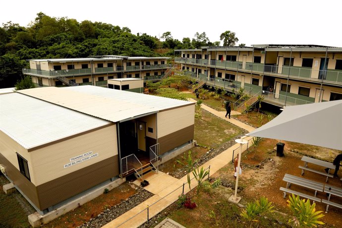 Centro para solicitantes de asilo y refugiados en Manus