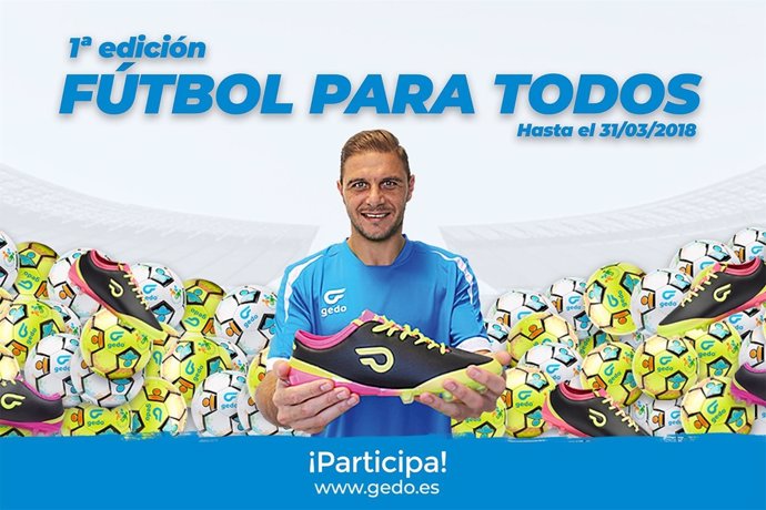 Joaquín se propone donar 40.000 balones y 20.000 pares de botas