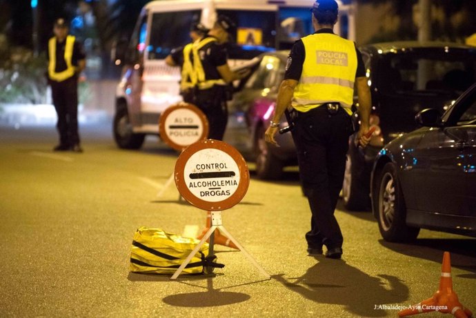 Campaña de control de alcohol y drogas