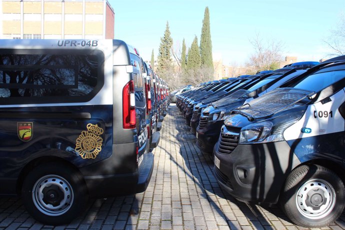 Nuevos vehículos adquiridos por la Policía Nacional