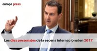Los diez personajes de la escena internacional en 2017