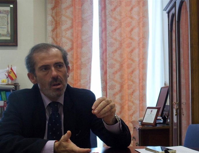 Francisco Javier Lara, decano del colegio de abogados. 2017