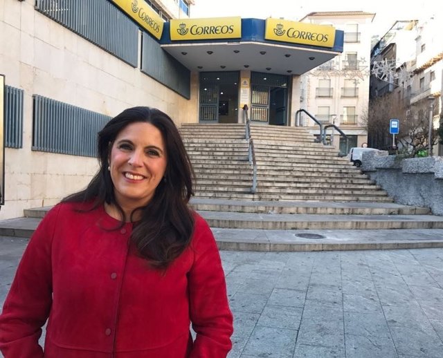 La dirigente del PSOE-A Ángeles Férriz, en Jaén