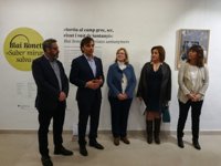 El Consell inaugura en Santanyí una exposición de arte relacionada con la figura del escritor Blai Bonet