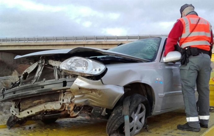 Accidente de tráfico en Tudela
