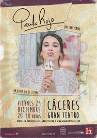 La asturiana Paula Rojo presenta su nuevo disco en el Gran Teatro de Cáceres el próximo viernes