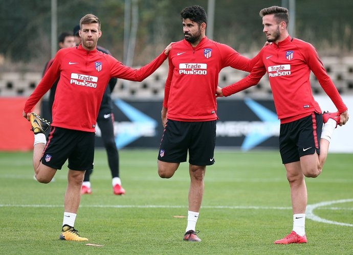 Sergi, Diego Costa y Saúl (Atlético de Madrid)