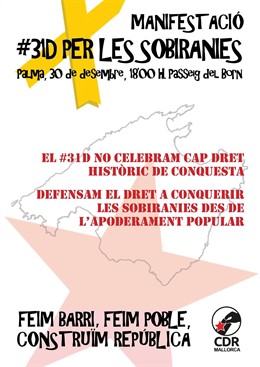 Manifestación 30D