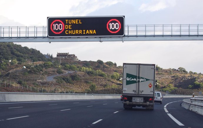 Hiperronda De Málaga Ronda Autovía Carretera Vehículos Turismos