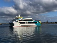 El 'eco fast ferry' de Baleària empieza a operar en la línea Ibiza-Formentera
