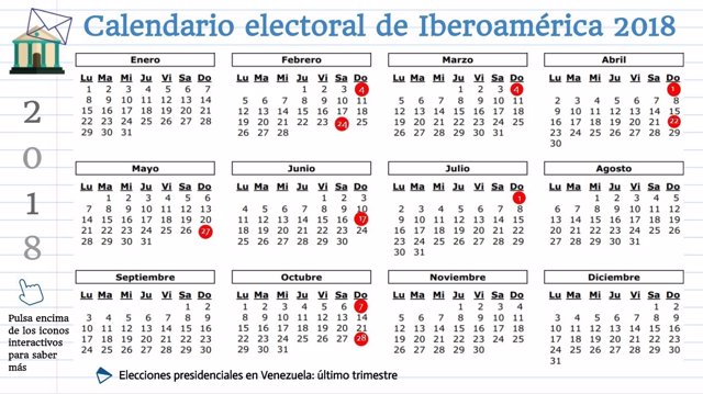 Calendario electoral