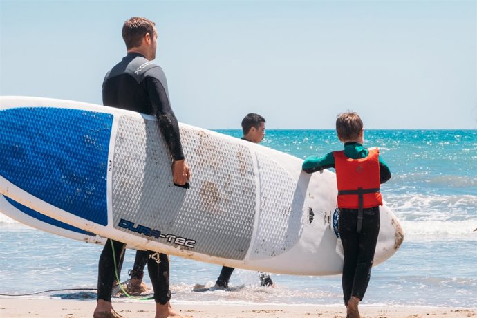 Programa Més que Surf nens amb autisme