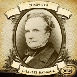 Charles Babbage, 'coronado' por Intel como padre del ordenador
