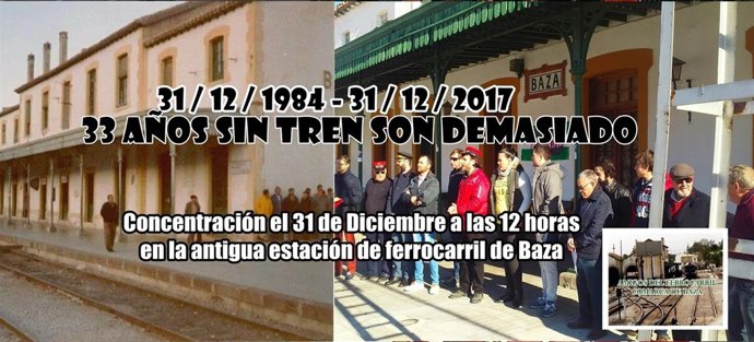 Concentración Por La Vuelta Del Tren, Este 31 De Diciembre En La Antigua Estació