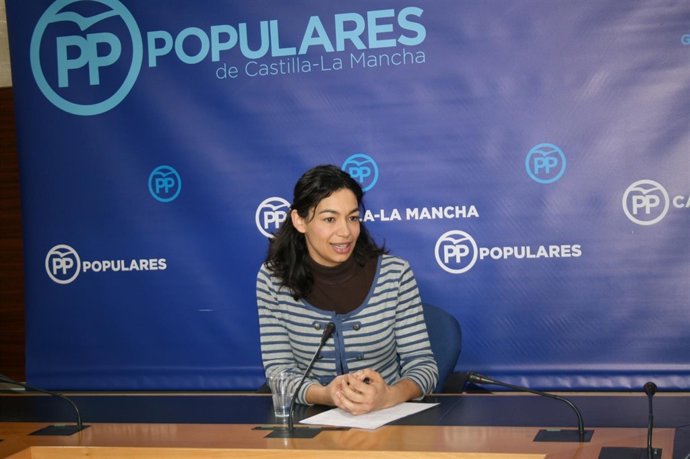 Gpp Clm (Cortes De Voz Y Fotografía) La Diputada Regional, Claudia Alonso, En Ru