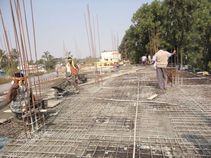 Construcción Hospital Oftalmológico en India