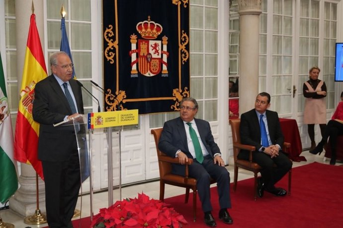 L'ex-vicepresident del Govern Alfonso Guerra 