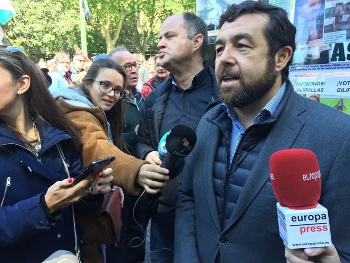 El diputado de Ciudadanos Miguel Gutiérrez