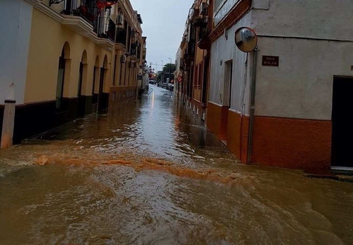 Inundaciones en Sanlúcar