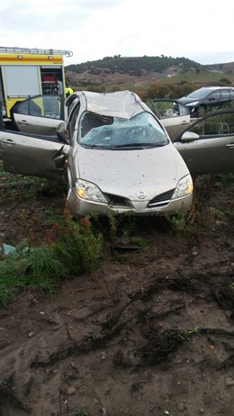 Accidente en Paterna (Cádiz)