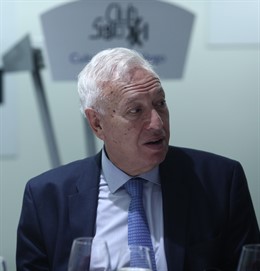 José Manuel García Margallo en una conferència