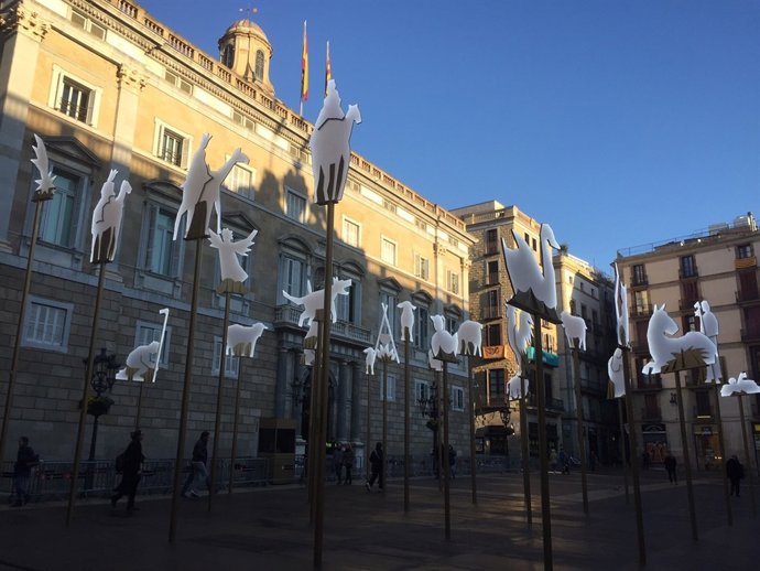 Pessebre de plaça Sant Jaume