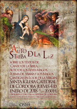 Cartel del 'Auto de la Strella de la Luz'