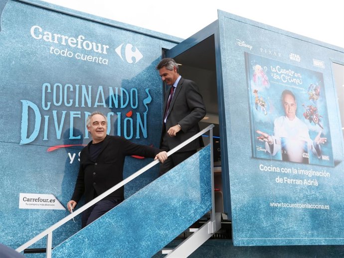 Envío Imágenes La Caravana De La Salud De Carrefour Apadrinada Por Ferran Adrià 