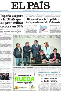 Las portadas de los periódicos de hoy, miércoles 27 de diciembre de 2017