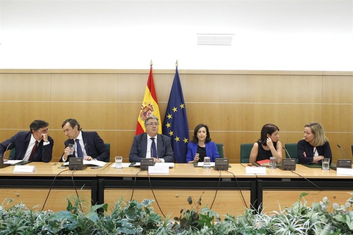 Reunión de las fuerzas políticas por el pacto antiyihadista