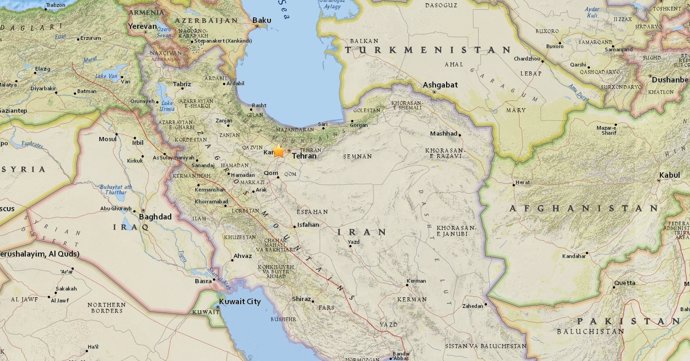 Terremoto en el norte de Irán registrado el 27 de diciembre