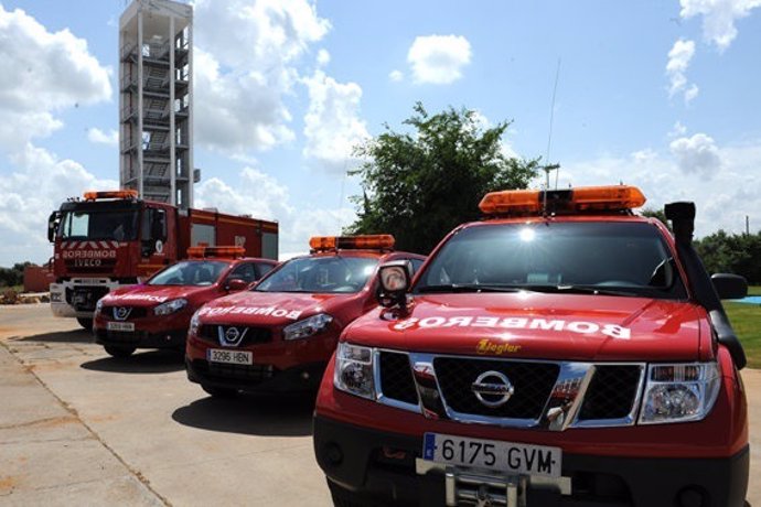 Vehículos De Bomberos De La Diputación