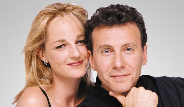 Paul Reiser y Helen Hunt en 'Loco por ti'