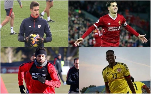 Kepa, Coutinho, Diego Costa y Yerry Mina, protagonistas del mercado invernal