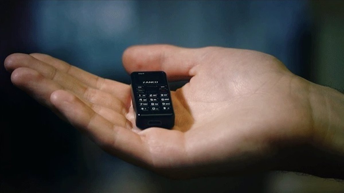 El móvil más pequeño del mundo solo pesa 13 gramos, TECNOLOGIA