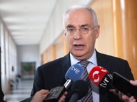 Ceniceros "satisfecho" con la decisión de Fomento de retomar AVE Castejón-Logroño que es "fruto" trabajo del Gobierno